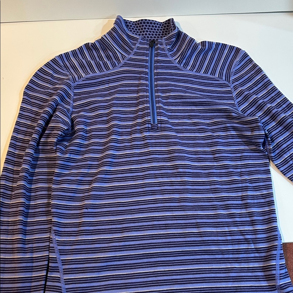 Smartwool Merino Wool Baselayer 1/4 Zip Top - Picture 4 of 13